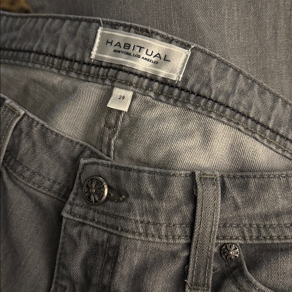 Vintage Habitual Ladies Grey Jeans Excellent New Condition - Picture 5 of 6